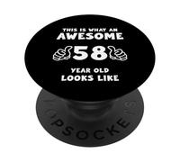 ASÍ SE VE UN IMPRESIONANTE DE 58 AÑOS PopSockets PopGrip Adhesivo