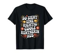Así se ve una Verdad Genial jubilada con Texto en alemán Camiseta