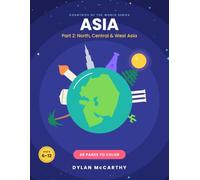 Asia, Part 2: North, Central & West Asia (Countries of the World Series) (Countries of the World Coloring Series)