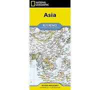 Asia With Flags and Facts Map (National Geographic Reference Map)
