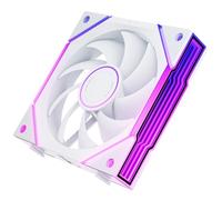 AsiaHorse NyotaUltra Pro ARGB Ventilador PC de 120MM Ventilador de carcasa, Ventilador PC RGB Daisy Chain [Espejo Infinito] [HDB] 58.5 CFM/2000 RPM/2.07MMH2O 4 Pin PWN y 5V 3Pin ARGB para Asus Aura