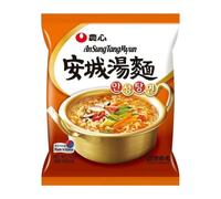 ASIAMARKET Nongshim Neoguri Noodles Ramen Fideos Picantes Tradicionales Instantáneos De Estilo Coreano, Varios Sabores, Vegetariano, Kimchi, Spicy Seafood (Marisco Picante) , Seafood (Marisco