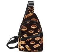 Asian Cuisine (1) Mochila cruzada pequeña para viajes, deportes, senderismo, Multicolor 15, 11.8x7x1.5in/30x18x4cm