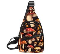 Asian Cuisine (1) Mochila cruzada pequeña para viajes, deportes, senderismo, Multicolor 16, 11.8x7x1.5in/30x18x4cm