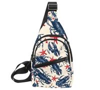 Asian Cuisine (1) Mochila cruzada pequeña para viajes, deportes, senderismo, Multicolor 20, 11.8x7x1.5in/30x18x4cm