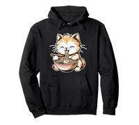 Asian Graphics, Ramen Cat Kawaii Anime Japanese Sudadera con Capucha