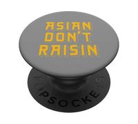 ASIÁTICO NO Pasa PopSockets PopGrip Adhesivo