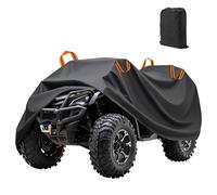 ASICPLB Funda para Quad ATV para Linhai Linhai 350 Limited 2014-2024, Protección Todo Clima Funda 4 Ruedas, Cubierta para Cuatrimoto, Impermeable Lluvia Polvo y Rayos UV,A Orange