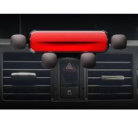 ASICPLB Soporte Movil Coche para Mercedes Benz GLK 2008-2012, Soporte para Teléfono de Coche Ajustable 360° Rotación Sujeta Porta Movil Coche Sujeción Movil Coche Autopartes, B Red