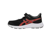 Asics JOLT 4 PS, Sneaker, Negro Rojo Fuego, 34.5 EU