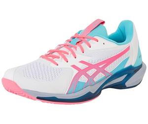 Asics 1041A496-100 Solution Speed FF 3 Padel Hombre White/Hot Pink EU 48