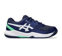Asics 1044A077-401 Gel-Dedicate 8 GS Hombre Black/Tuna Blue EU 33, Zapatillas Casual para niño