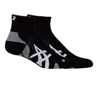 ASICS 2 Pack Cushioned Run Quarter Sock - Unisex - Negro - talla 39-42- modelo 2026