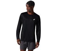 ASICS Camiseta Hombre CORE LS TOP 2011C340-001 Negro - Talla Ropa: S