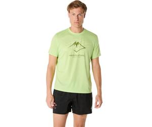 ASICS 2011C981-300 Fujitrail Logo SS Top T-Shirt Hombre Lime Green/Huddle Yellow/Cactus Tamaño M