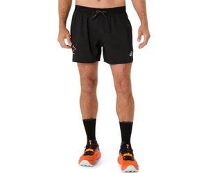 ASICS 2011C988-003 Fujitrail All Over Print 5IN Short Shorts Hombre Performance Black Tamaño L