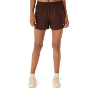 ASICS 2012D141-200 NAGINO Run Adjustable 4IN Short Shorts Mujer Coffee Tamaño S