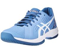 Asics Calzado de Tenis para Hombre Solution Swift FF Clay, Blue Harmony/White, 43.5 EU