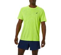 Asics Camiseta de hombre Metarun SS Top Asics. Amarillo L