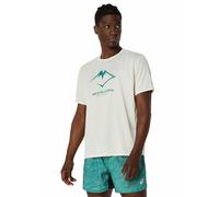 ASICS Camiseta de running para hombre Fujitrail Logo SS Top blanco | S