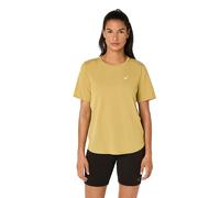 ASICS Camiseta de running para mujer Road SS Top mostaza | XS