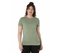 ASICS Road Seamless Ss Top - Mujer - Verde - talla XS- modelo 2025