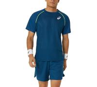 Asics Camiseta de tenis de hombre Men Match Actibreeze SS TOP Asics. Azul 52