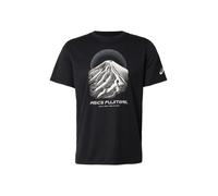 ASICS Camiseta funcional 'FUJITRAIL' negro / blanco lana L negro / blanco lana