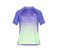 ASICS Camiseta funcional 'Road' añil / verde pastel M añil / verde pastel
