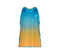 ASICS Camiseta funcional 'ROAD' azul cielo / dorado S azul cielo / dorado