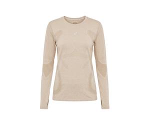 ASICS Camiseta funcional 'ROAD' camelo / beige moteado S EUR