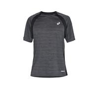 ASICS Camiseta funcional 'ROAD' negro / negro moteado / blanco M EUR