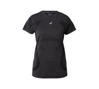 ASICS Camiseta funcional 'ROAD' negro / negro moteado / blanco S negro / negro moteado / blanco