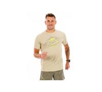 Asics camiseta manga corta Fujitrail Logo vêtement running homme L Kaki
