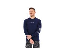 Asics camiseta manga larga Fujitrail Logo L Bleu marine