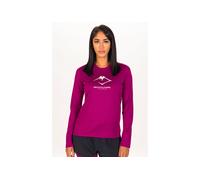 Asics camiseta manga larga Fujitrail Logo vêtement running femme déstockage L Violet