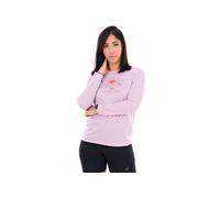 Asics camiseta manga larga Fujitrail Logo vêtement running femme M Violet
