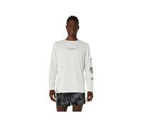 Asics camiseta manga larga Fujitrail Logo XXL Blanco