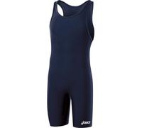 ASICS Camiseta modificada sólida para hombre, Hombre, Singlet, JT200, azul marino, XL