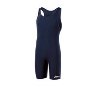 ASICS Camiseta modificada sólida para hombre, Hombre, Singlet, JT200, azul marino, XL