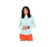 Asics Core 1/2 Zip vêtement running femme déstockage XS Vert
