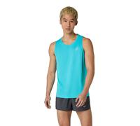 Asics Core camiseta de tirantes de running para hombre | EU L in Energy Aqua