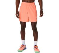 Pantalones de pádel asics padel court 7in short hombre coral/ment XL