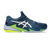 ASICS Court FF 3 Clay, Sneaker Hombre, Blanco/Gris Azul, 40.5 EU