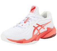 ASICS Court FF 3 Novak, Sneaker Hombre, Blanco/Rojo ELÉCTRICO, 39.5 EU