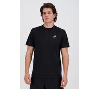 Camiseta de tenis asics court ss top hombre negro XL