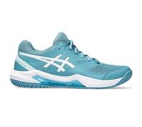 ASICS Dedicate 8 Mujer Zapatos de Tenis Azul Blanco