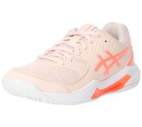 ASICS Dedicate 8 Mujer Zapatos de Tenis Blanco Plata
