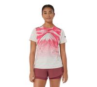 Asics Fujitrail Elite Graphic camiseta para Mujer | EU S in Cream