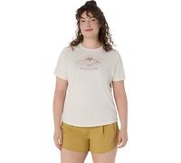 ASICS Fujitrail Logo Ss Top - Mujer - Beige - talla S- modelo 2025